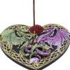 Nemesis Now Dragon Love Heart Incense Burner