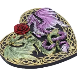 Nemesis Now Dragon Love Heart Incense Burner