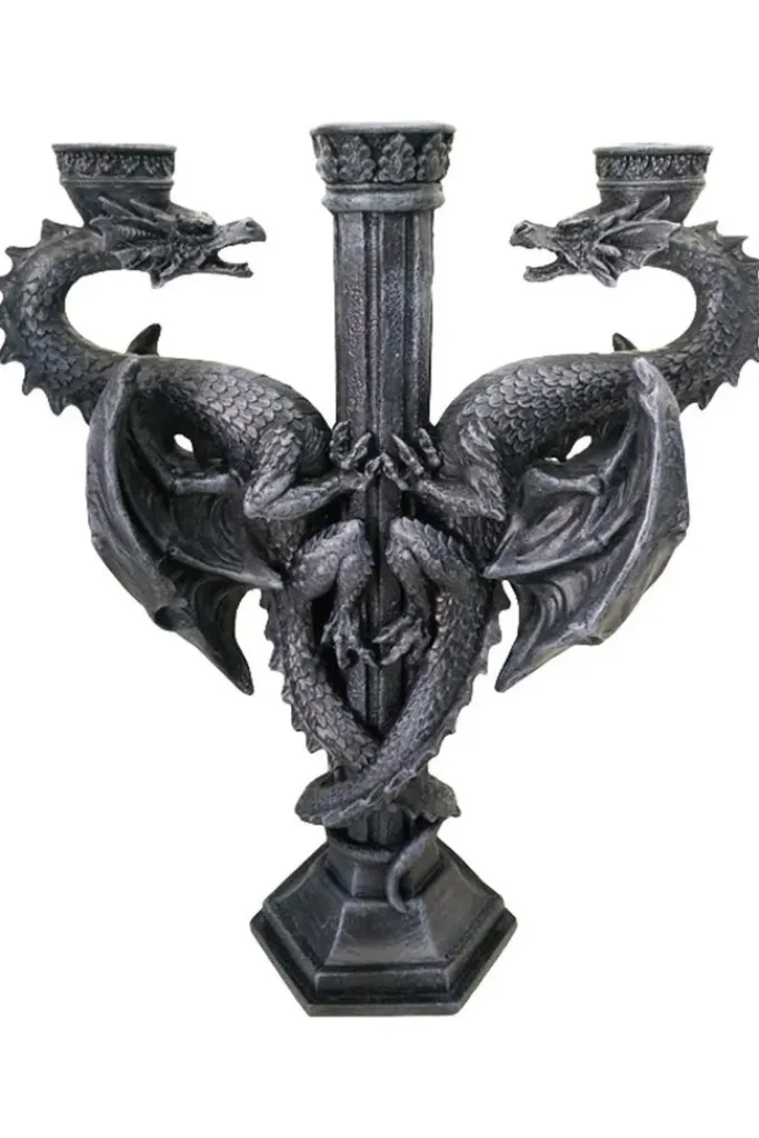 Nemesis Now Dragons Altar Candle Holder