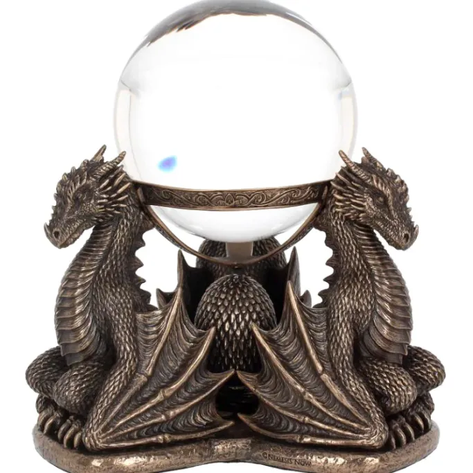 Nemesis Now Dragons Prophecy Crystal Ball Holder