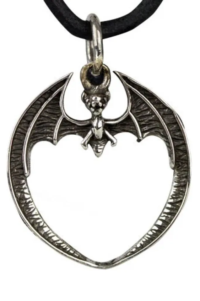 Echt etNox Bat Pendant Silver