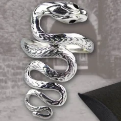 Echt etNox Big Snake Ring Sterling Silver