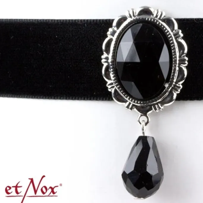 Echt etNox Black Velvet Necklace