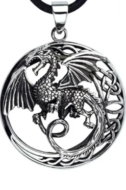 Echt etNox Celtic Dragon Pendant