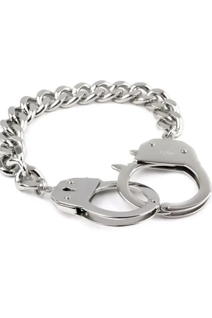 Echt etNox Chained and Locked Handcuff Bracelet