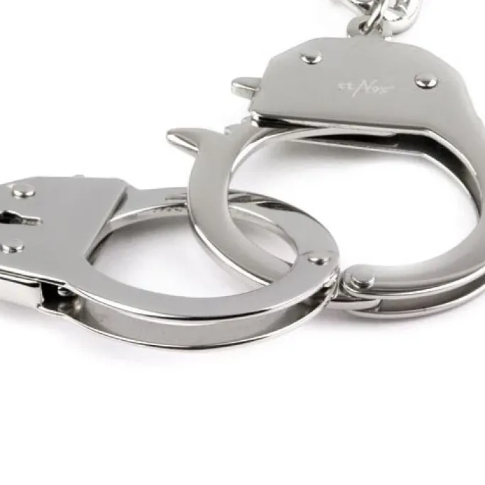 Echt etNox Chained and Locked Handcuff Bracelet