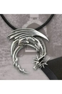 Echt etNox Fantasy Dragon Pendant Sterling Silver
