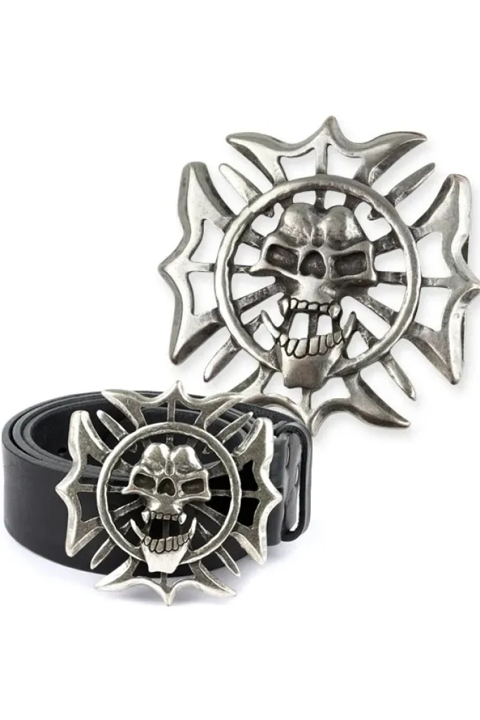 Echt etNox Iron Skull Belt Buckle