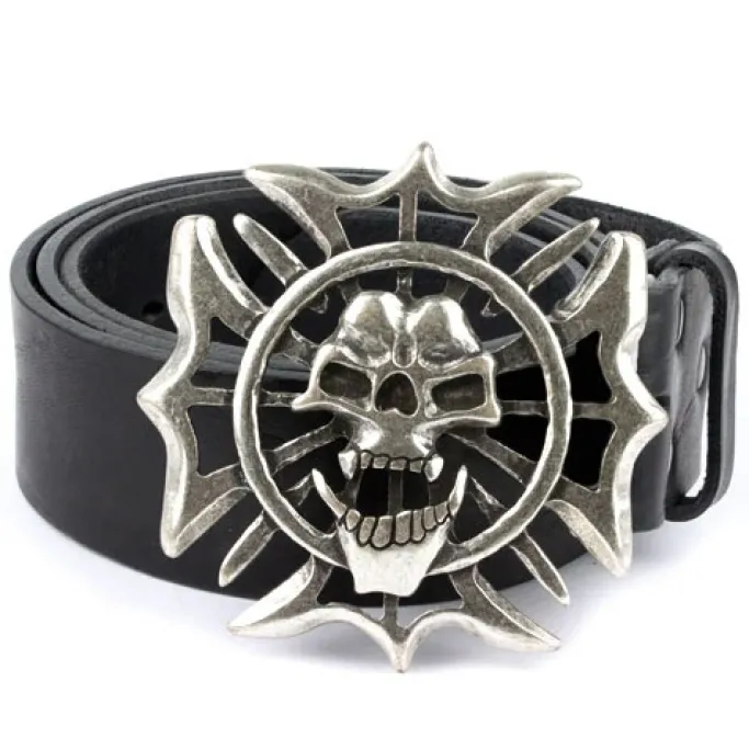 Echt etNox Iron Skull Belt Buckle