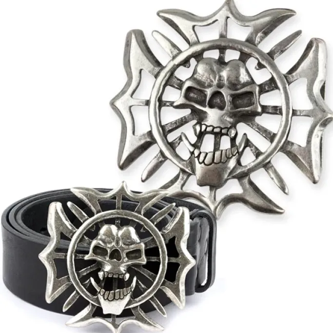 Echt etNox Iron Skull Belt Buckle