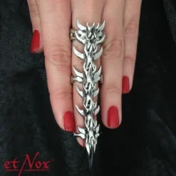 Echt etNox Metal Spine Armour Ring