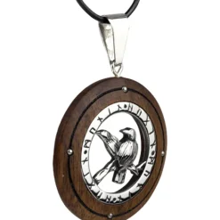 Echt etNox Odins Raven Pendant