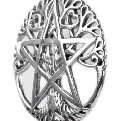 Echt etNox Pentagram Tree of Life Pendant Sterling Silver