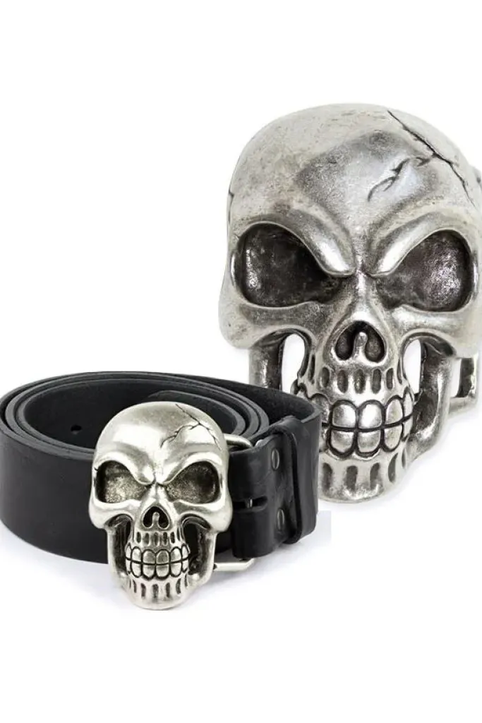 Echt etNox Skull Belt Buckle