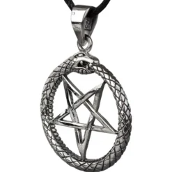 Echt etNox Snake Pentagram Silver