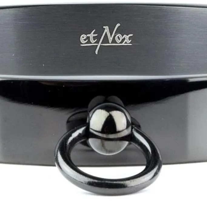 Echt etNox Story of O Black Steel Fetish Bracelet