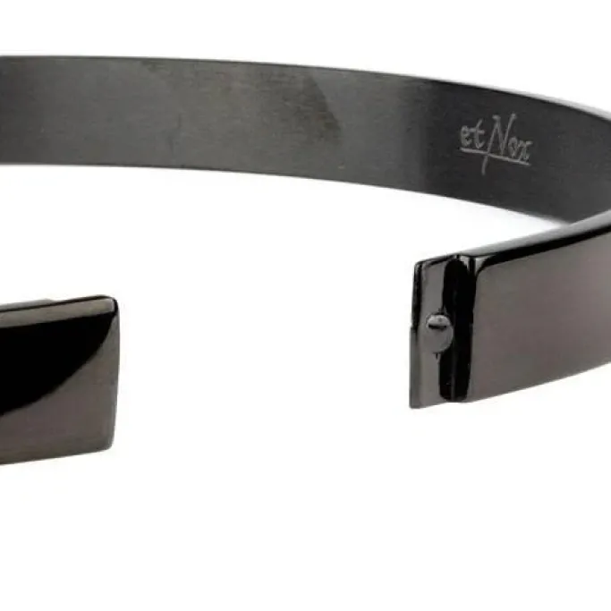 Echt etNox Story of O Black Steel Fetish Bracelet