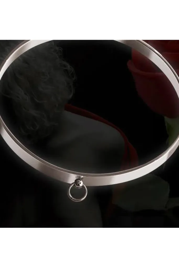 Echt etNox Story of O Steel Ring Fetish Choker