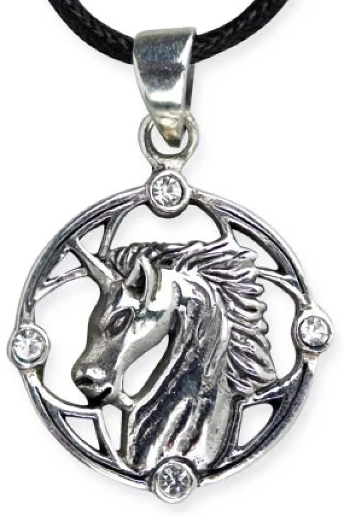 Echt etNox Unicorn Pendant Sterling Silver