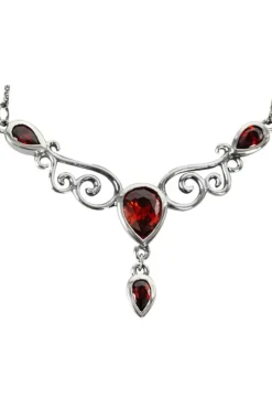 Echt etNox Viola with Zirconia Silver Pendant