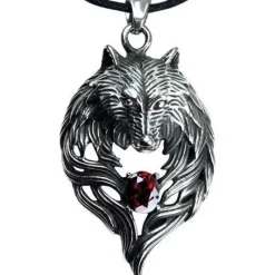 Echt etNox Wolf Head Pendant