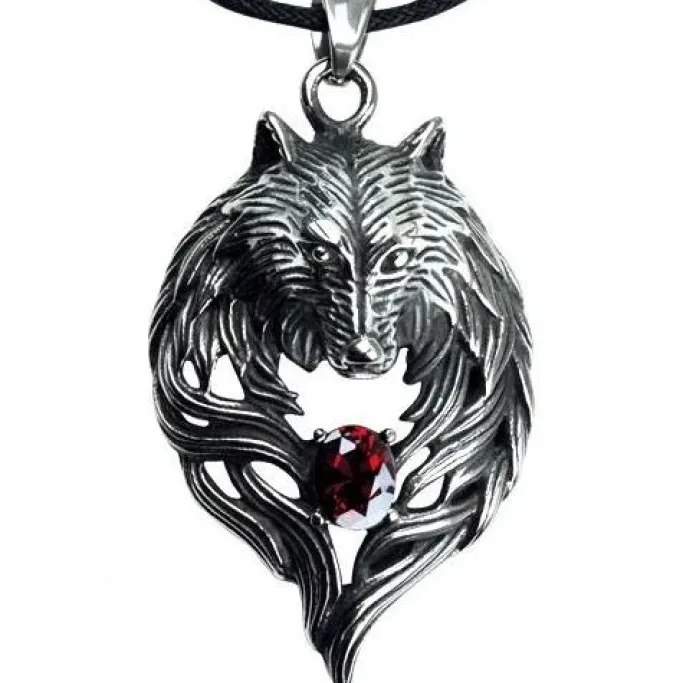 Echt etNox Wolf Head Pendant