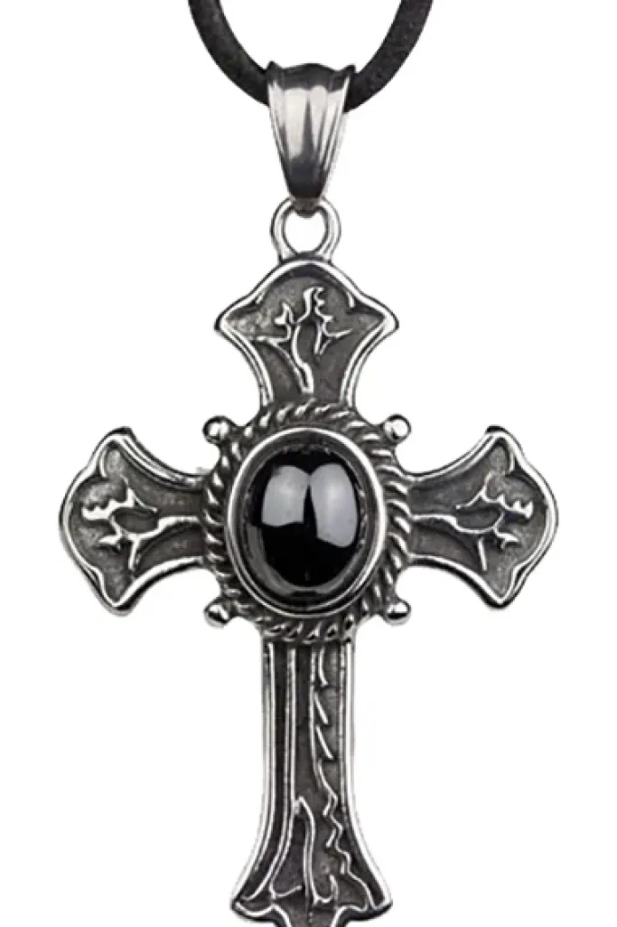 Echt etNox Zirconia Cross Pendant