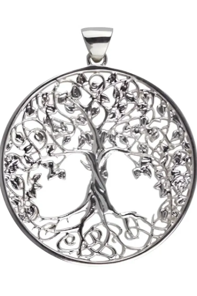 Echt LuxXL Sterling Silver Tree of Life Pendant