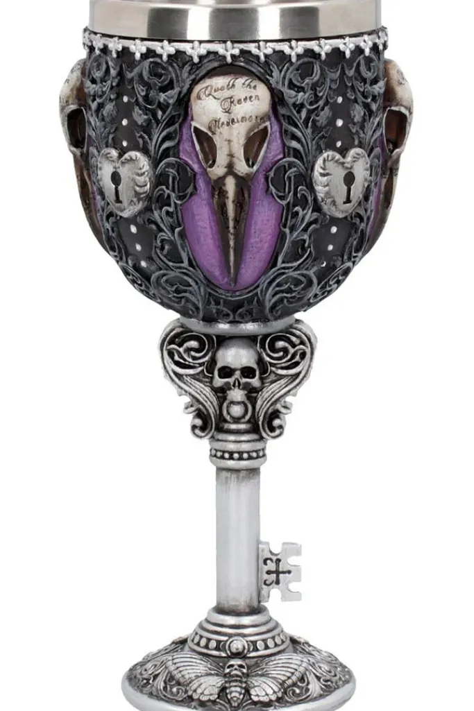 Nemesis Now Edgars Raven Goblet