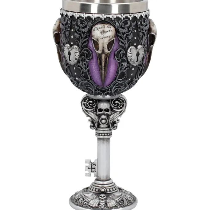 Nemesis Now Edgars Raven Goblet