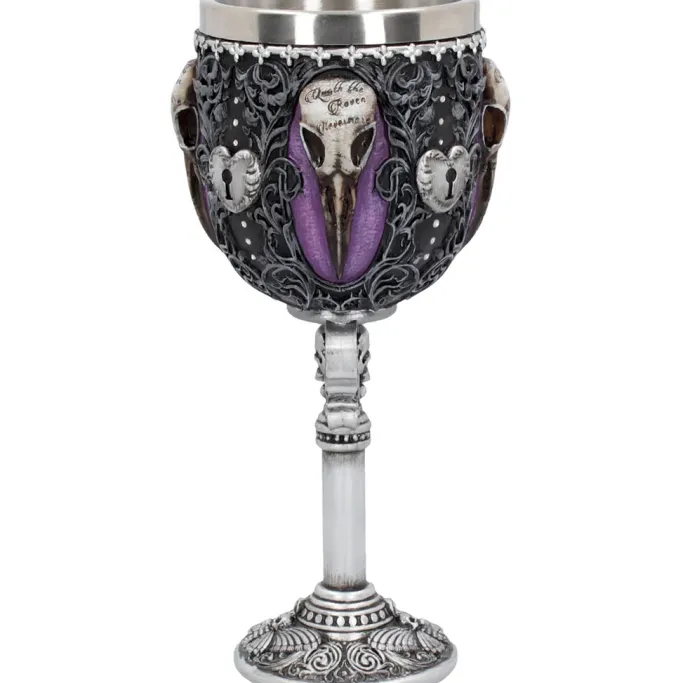 Nemesis Now Edgars Raven Goblet