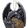 Nemesis Now Elden Festive Hanging Dragon Ornament