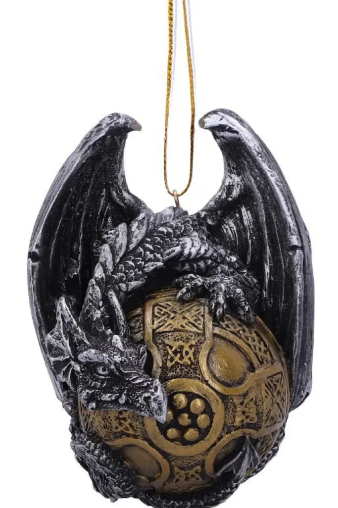 Nemesis Now Elden Festive Hanging Dragon Ornament