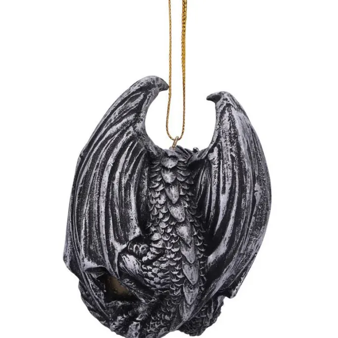 Nemesis Now Elden Festive Hanging Dragon Ornament
