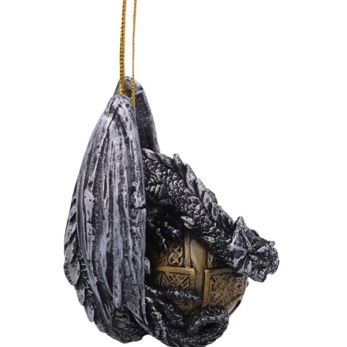 Nemesis Now Elden Festive Hanging Dragon Ornament