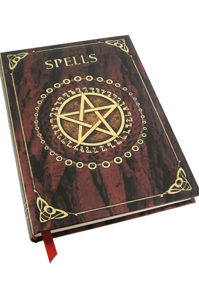 Nemesis Now Embossed Pentagram Spell Book Journal
