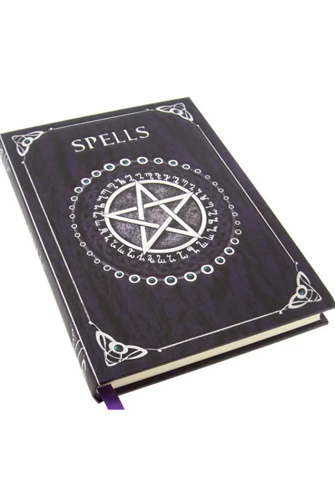Nemesis Now Embossed Pentagram Spell Book Journal
