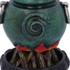 Nemesis Now Emerald Cauldron Backflow Incense Burner