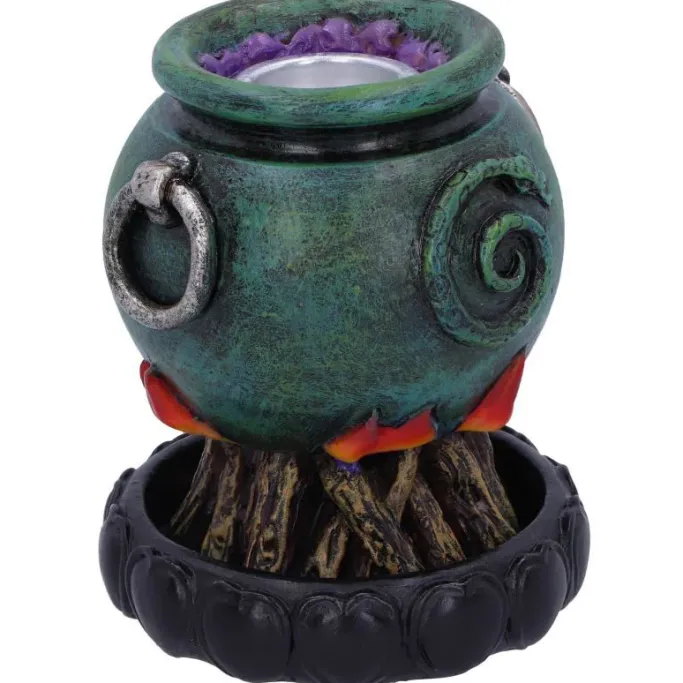 Nemesis Now Emerald Cauldron Backflow Incense Burner