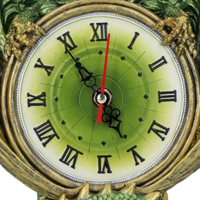 Nemesis Now Emerald Chronology Dragon Clock
