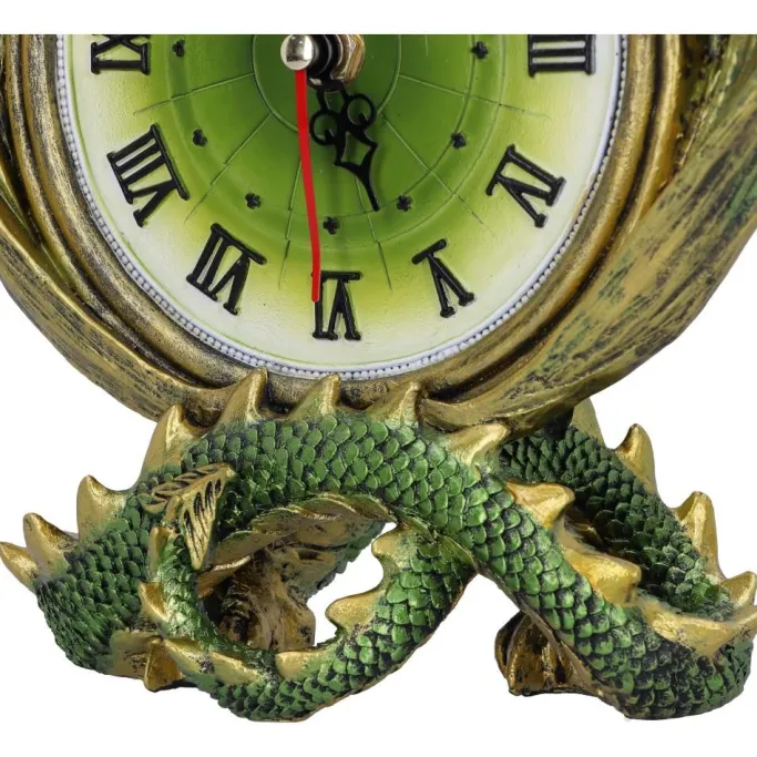 Nemesis Now Emerald Chronology Dragon Clock