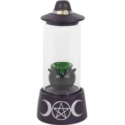 Something Different Enclosed Hat and Cauldron LED Backflow Burner