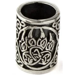 Echt etNox Bear Claw Silver Beard/Hair Bead