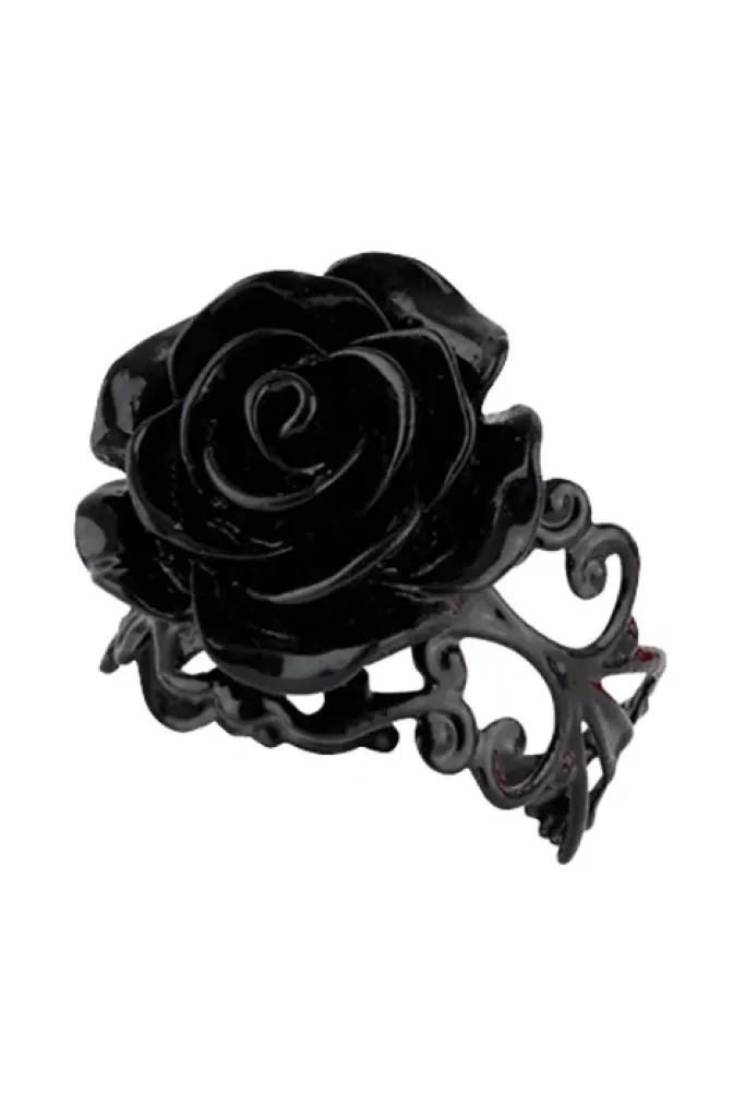 Echt etNox Black Rose Ring