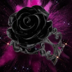 Echt etNox Black Rose Ring