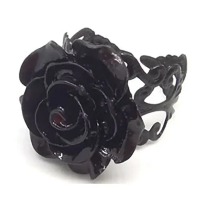Echt etNox Black Rose Ring