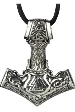 Echt etNox Thors Hammer Silver Pendant