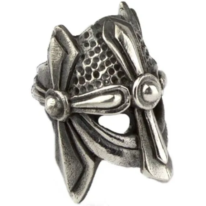 Echt etNox Viking Helmet Silver Beard/Hair Bead