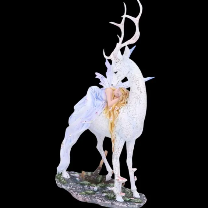 Nemesis Now Evelyn Fairy and Stag Figurine