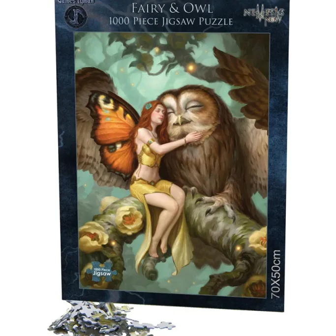 Nemesis Now Fairy and Owl Jigsaw by James Ryman 1000pcs